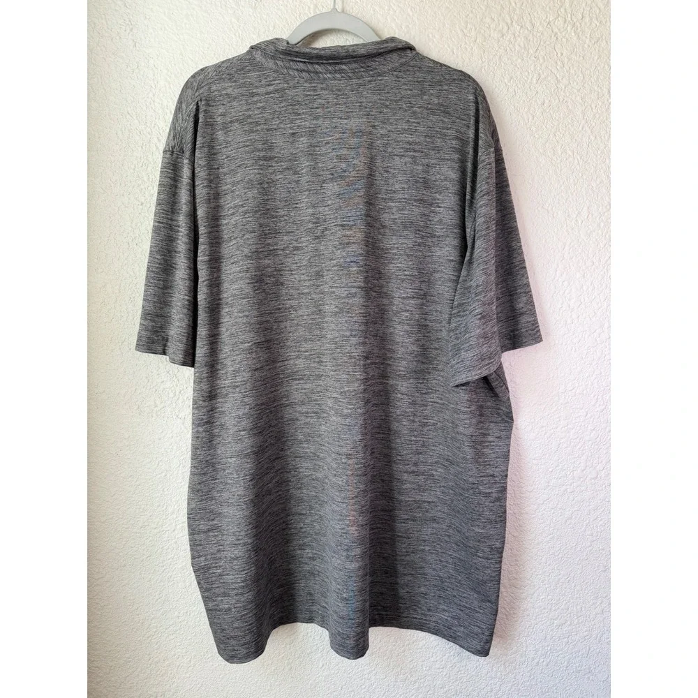 Vineyard Vines Performance Polo Shirt Mens 2XL Gray Heathered Short Sleeve Golf - Picture 3 of 3